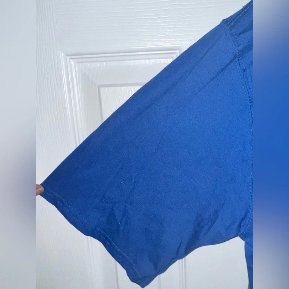 Champion Men's Large Blue Cotton T-Shirt Pre-Owned Excellent Condition - Picture 4 of 8